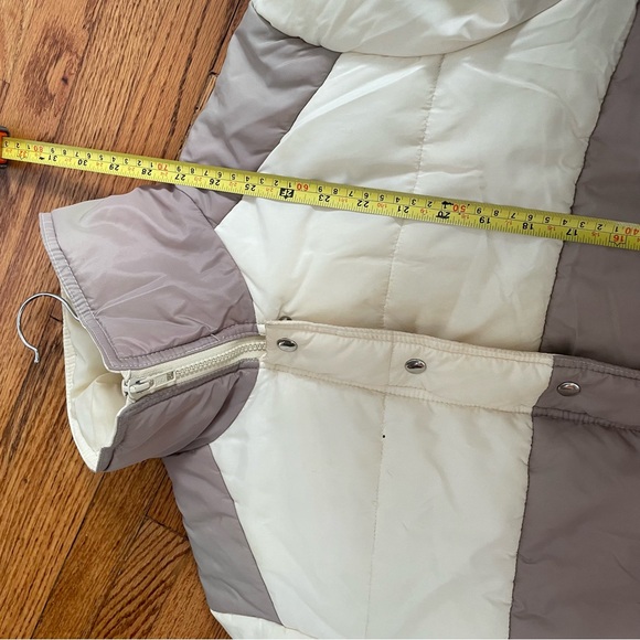 Vintage colour block Puffer - Picture 8 of 9